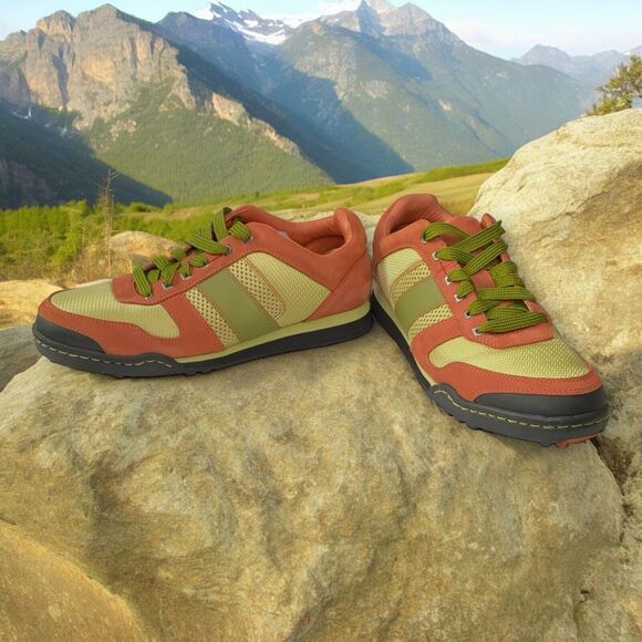 Jhung Yuro Hiker Low Sneaker Luxury Leather Shoes CASHEW BROWN US 10.5/EUR 44-45 main image 10